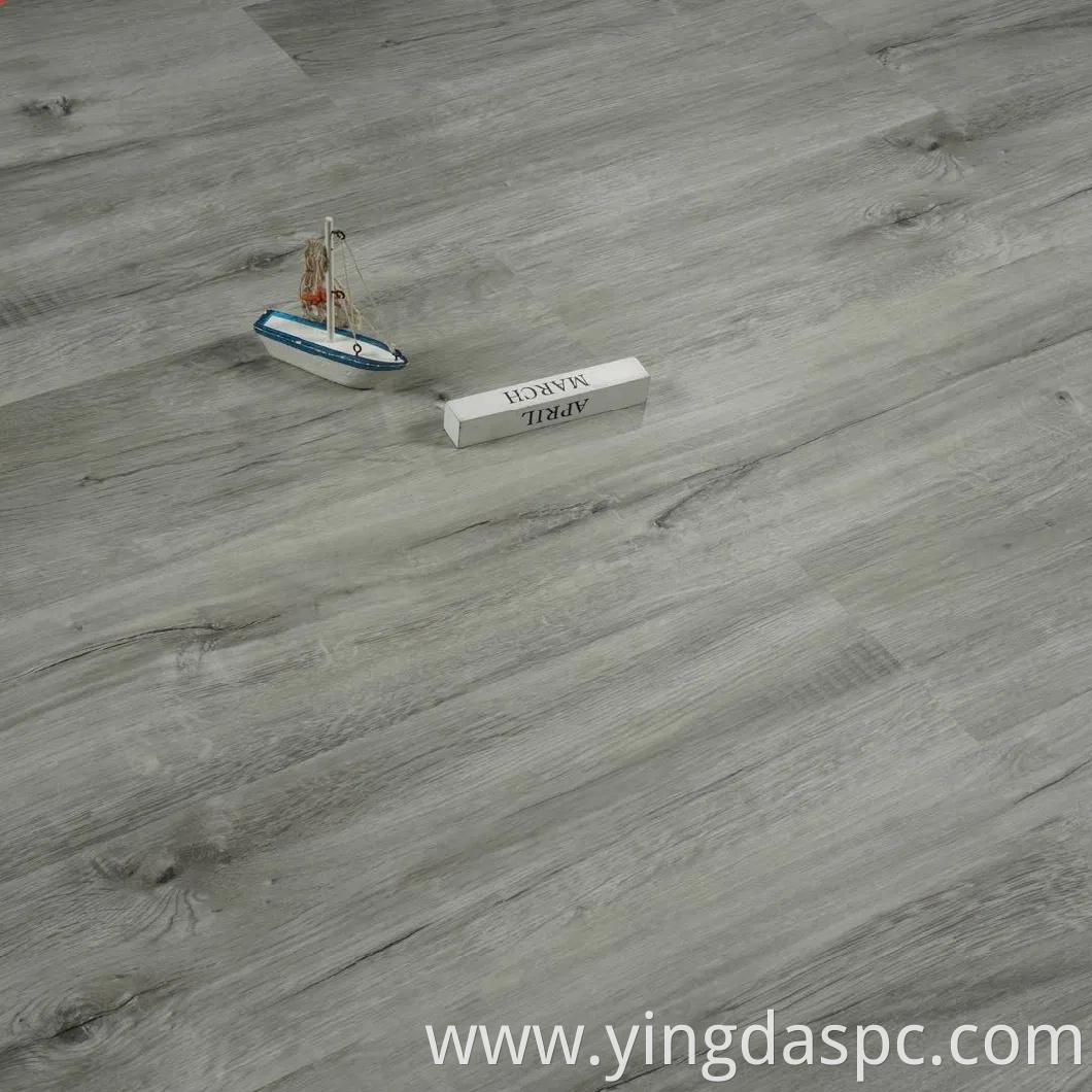 Waterproof Vinyl Floor with Grey Color Style